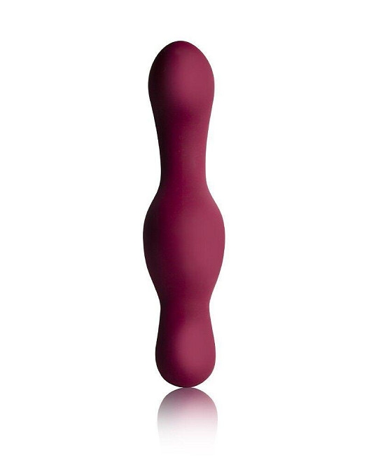 Універсальний sit-on-top вібратор Rocks Off Ruby Glow Blush, пульт ДК Sex Aura Київ - фото 2