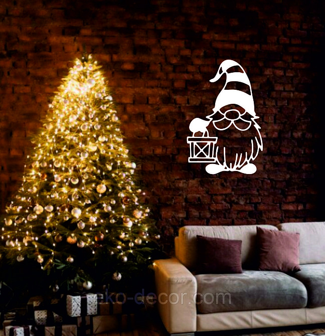 Декоративне настінне Панно «Гном», Декор на стену Київ - фото 1