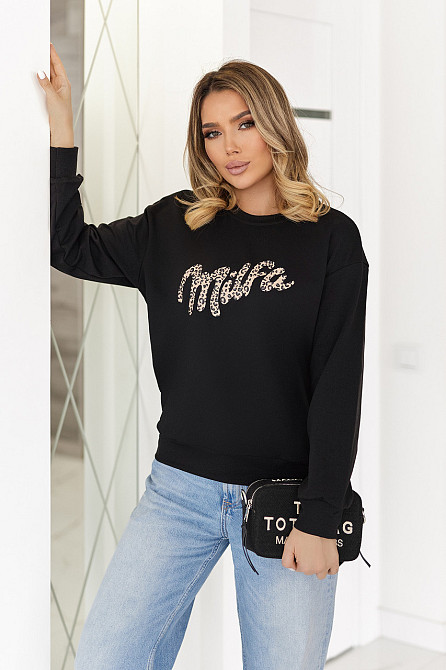 Модний жіночий світшот "Magnetic" | Батал Київ - фото 9