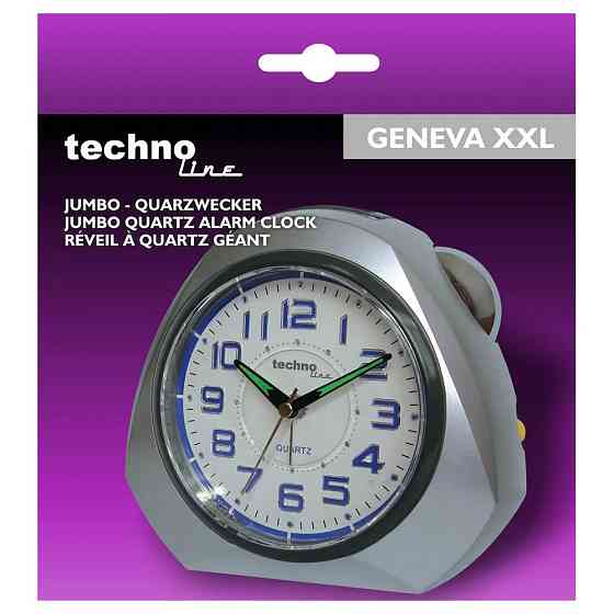 Часы настольные Technoline Modell XXL Silver (Modell XXL silber) Киев