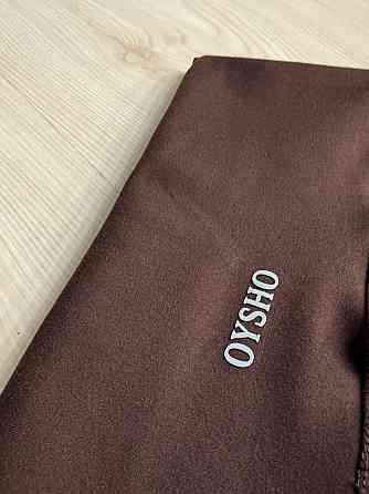 Лосины женские Oysho 124 широкий пояс высокая талия дайвинг nanofit коричневые, коричневый, 5XL Киев
