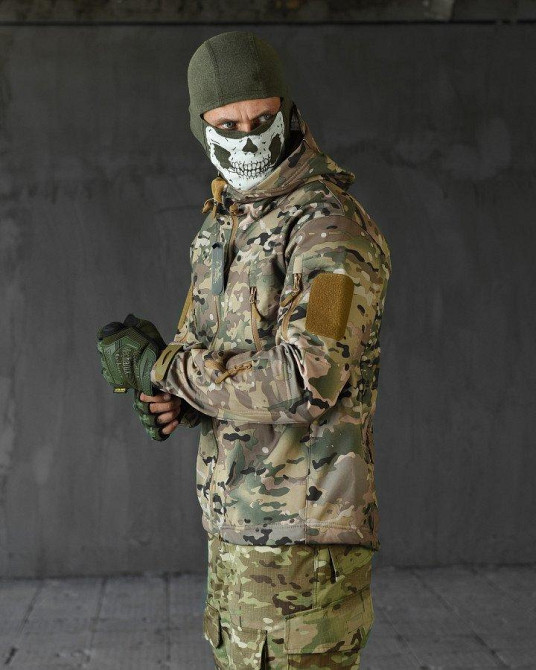 Куртка тактична на осінь весни софт йшов водовідштовхуючим мультикам XS Одеса - фото 14