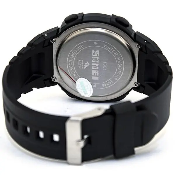 Спортивний жіночий смарт годинник Skmei 1301 Шагомір Bluetooth удароміцний Чорний Вінниця - фото 2