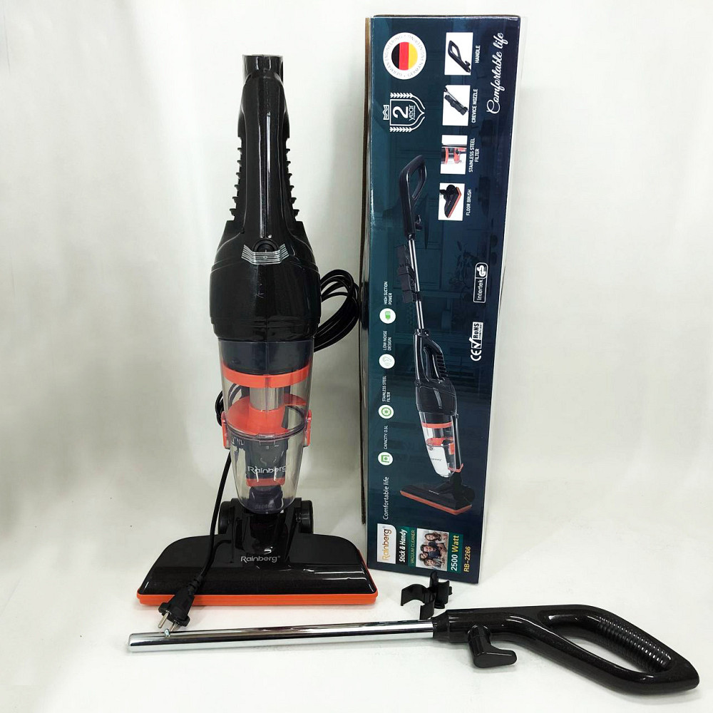 Пылесос контейнерного типу Rainberg RB-2266 2500 Вт, Практичный пылесос для уборки в доме XO-25 Киев - изображение 10