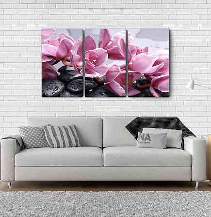 Модульна картина Квіти Art-16_3А Київ