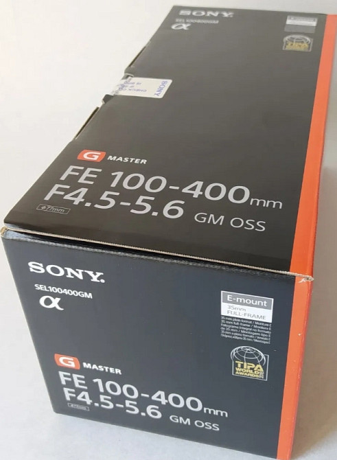 Объектив: Sony SEL100400GM 100-400mm.F/4.5 -5.6 GM OSS FE. Харьков - изображение 2