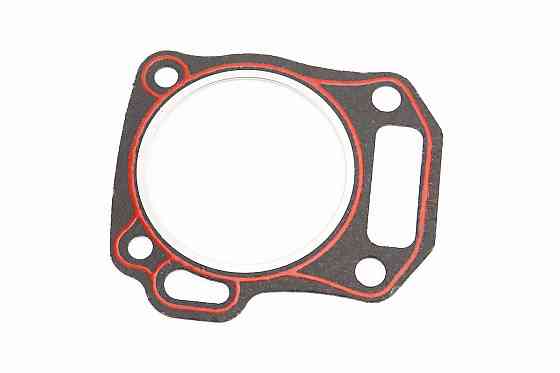 Прокладка головки циліндра 168F-68mm, (пароніт, червона нитка) Киев
