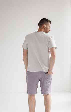 Мужские шорты муслиновые Темно-Серый M Харьков