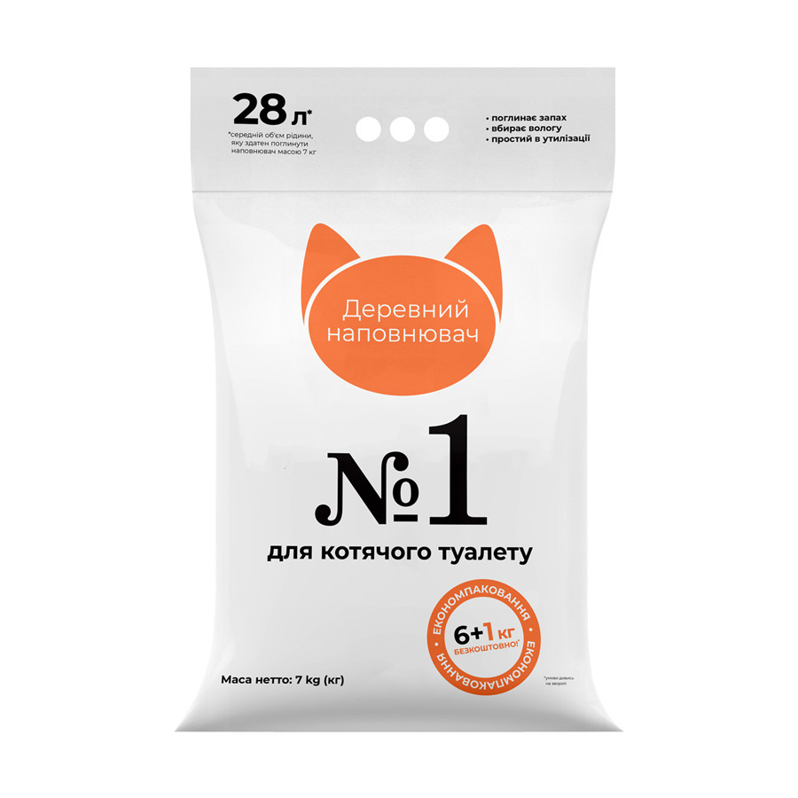 Деревний наповнювач №1, 6+1кг Коломия - фото 4