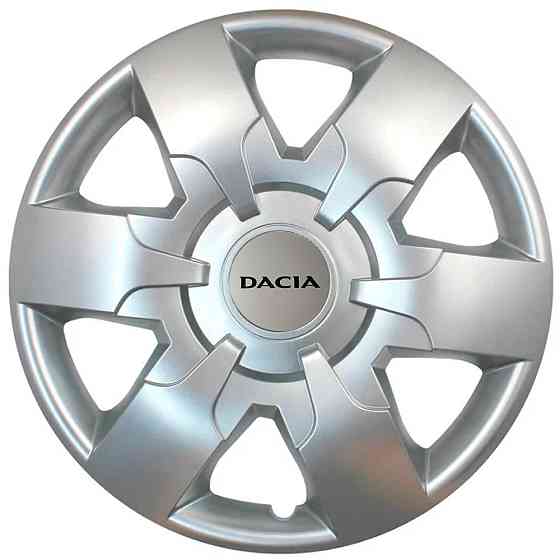 Автомобильные модельные колпаки R16 Dacia 413 4шт, SJS, серебряные Киев