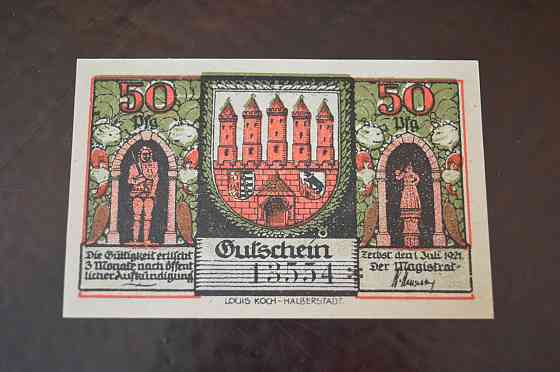 Німеччина. Нотгельд. 50Pf ( 6 ) Полтава