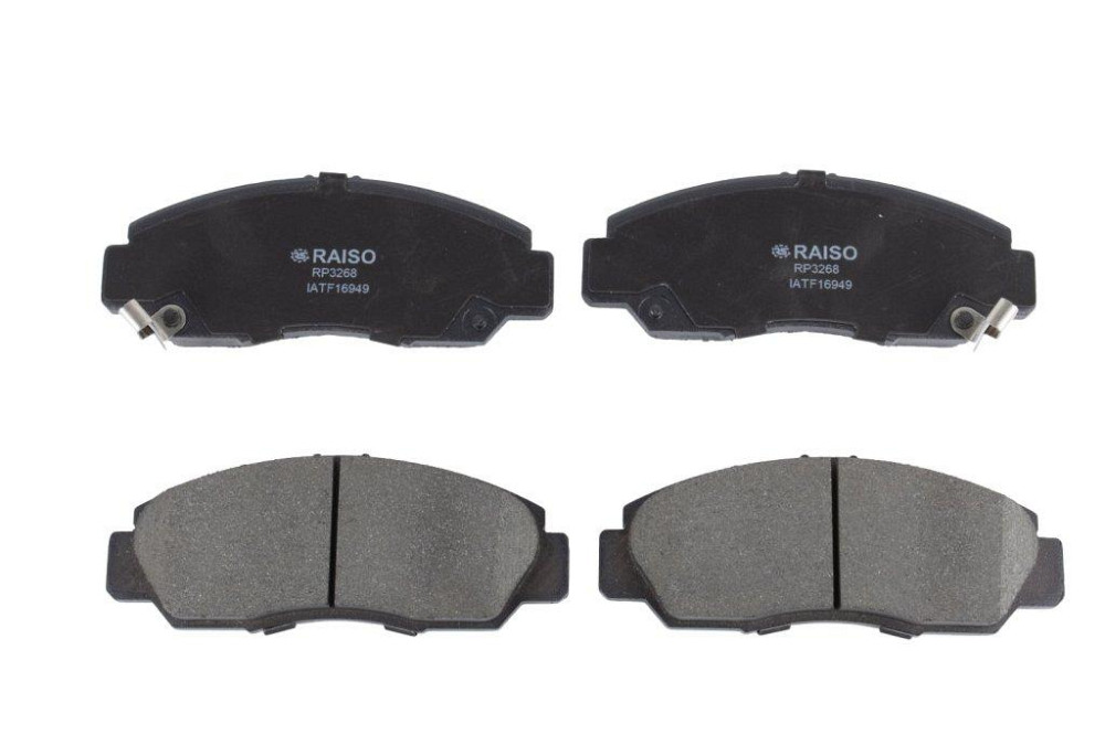 Колодки тормозные передние Raiso (Швеция) Honda Civic VII, Хонда Сивик 7 03- #RP3268 UALDJNT22 Ковель - изображение 1