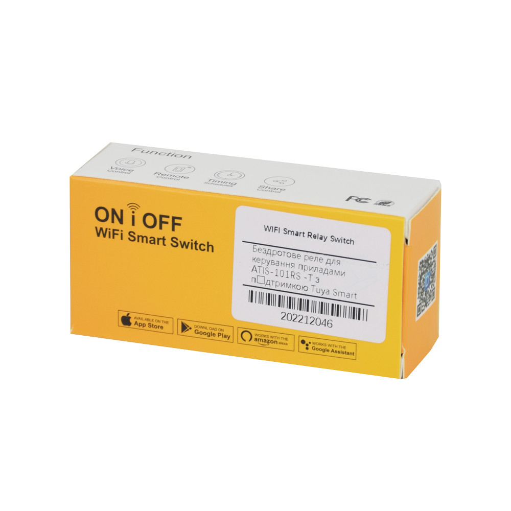 Бездротове реле для керування приладами ATIS-101RS-T з підтримкою Tuya Smart Київ - фото 5