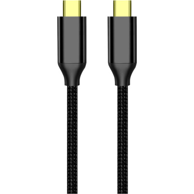 Дата кабель USB-C to USB-C 1.0m USB3.2 (20Gbps 4K PD100W) Gen2 5А black ColorWay (CW-CBPDCC062-BK) Вінниця - фото 11