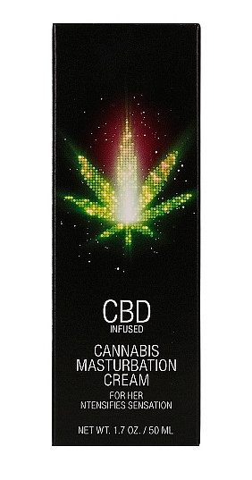 Стимулюючий крем для жінок Shots-CBD Cannabis Masturbation Cream For Her, 50 ml Sex Aura Київ - фото 3