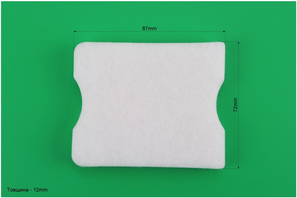 Фільтр повітряний - елемент квадратний (дві виборки), фібра Киев - изображение 2