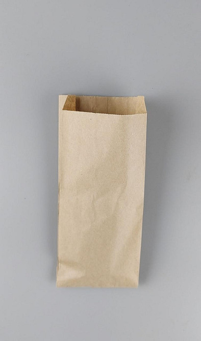 Пакет паперовий 10*23см Коричневий 1000 шт Харків - фото 3