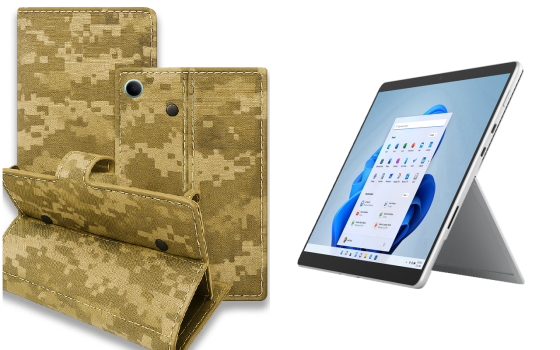 Книжка-трансформер для планшета Microsoft Surface Pro 5, Pro 6, Pro 7, Pro 7+, колір Black Pixel Київ