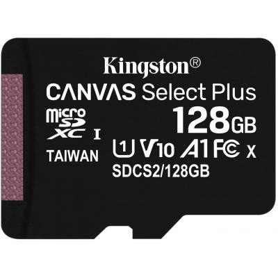 Карта пам&apos;яті Kingston 128GB micSDXC class 10 A1 Canvas Select Plus (SDCS2/128GB) Вінниця - фото 2
