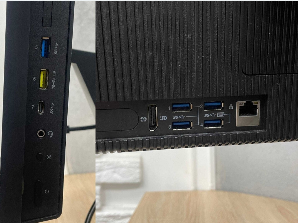 Моноблок Lenovo ThinkCentre M920z - 24'' IPS Сенсор/ i3-8100/ 8/256gb. Київ - фото 7