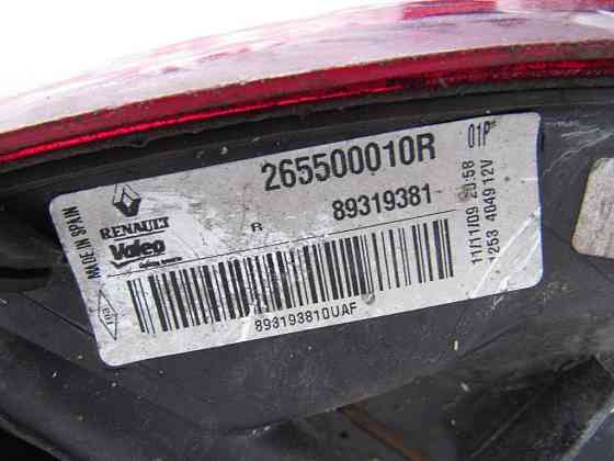 Ліхтар задній правий Renault Megane III 2009-2012 (Універсал) Ковель