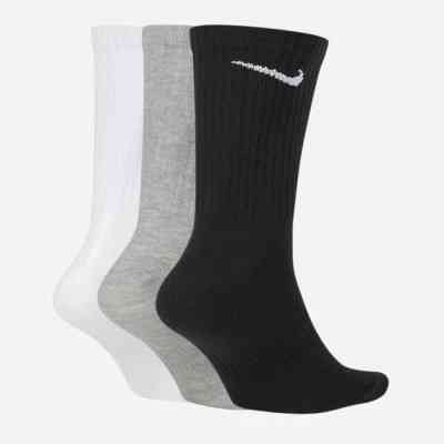 Шкарпетки Nike U NK EVERYDAY LTWT CREW 3PR SX7676-901 46-50 3 пари Чорний/Білий/Сірий (888407237393) Вінниця
