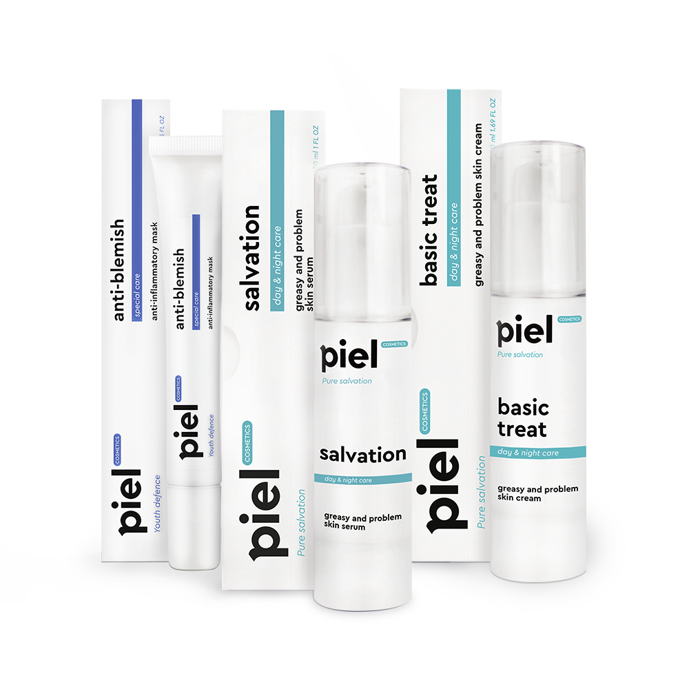 Базовый комплекс для восстановления проблемной кожи Pure Salvation Piel, 25 мл+50мл+50мл Днепр - изображение 1