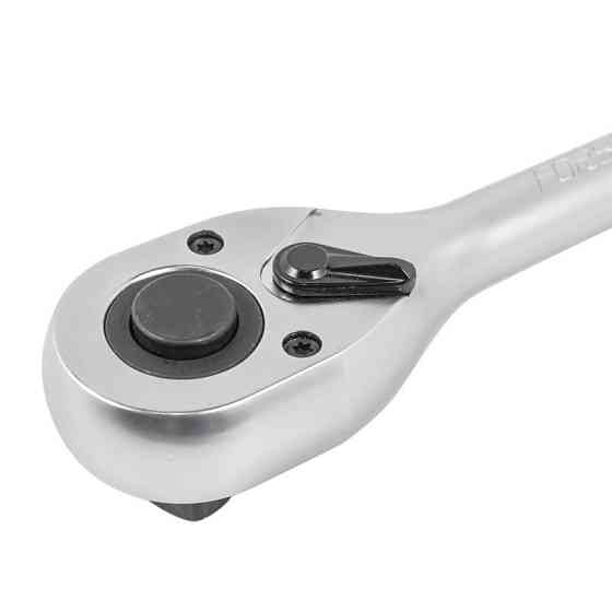 Трещотка реверсивная с резиновой ручкой 1/2