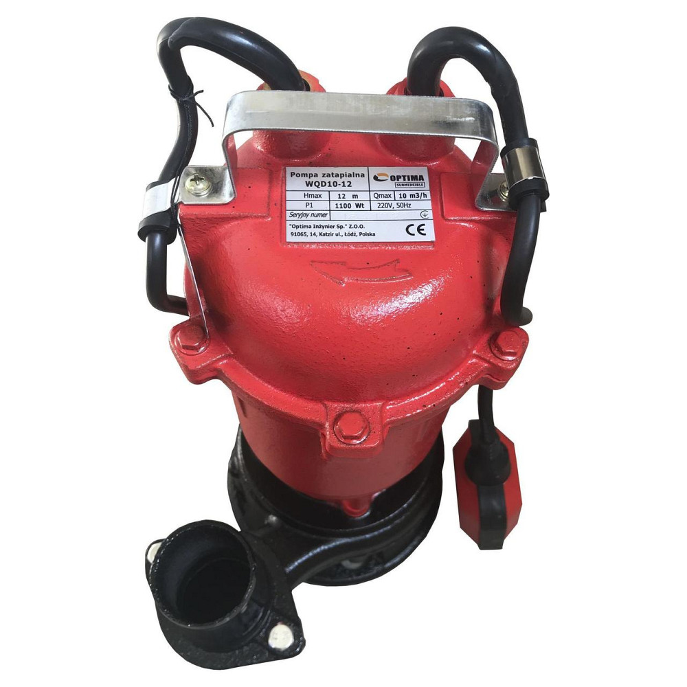 Насос фекальний Optima WQD10-12 1,1кВт (000008745) Київ - фото 2