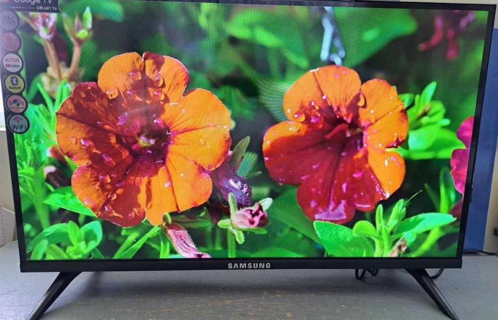 Новий безрамковий телевізор SAMSUNG 34" 4K GoogleTV Телевізор Хіт 2024. Київ - фото 4