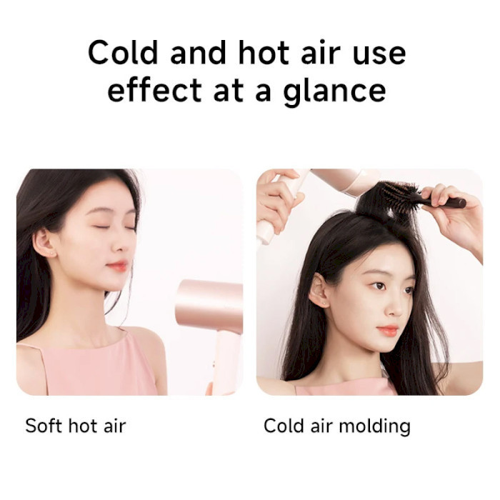 Фен Xiaomi Doco negative ion hair dryer soft and fast dry hair care Small Milk (Китайська вилка) Одесса - изображение 9