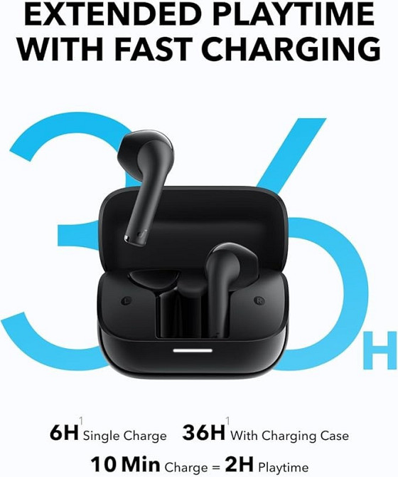 Bluetooth-Гарнітура Anker SoundCore K20i Black (A3994G11) Харків - фото 2