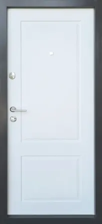 Входные двери Форт-М Стандарт Плюс Соната KALE антрацит/белое дерево 860х2050 мм Киев