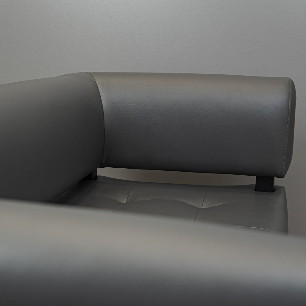 Диван Richman Офис Двойной со спинкой и подлокотниками на металлокаркасе Рокки 95 Киев - изображение 8