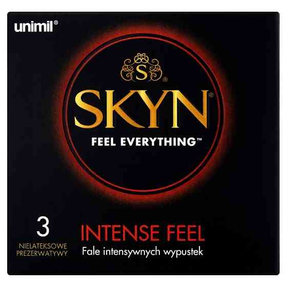 Презервативи - Skyn Intense Feel, 3 шт. Sex Aura Київ