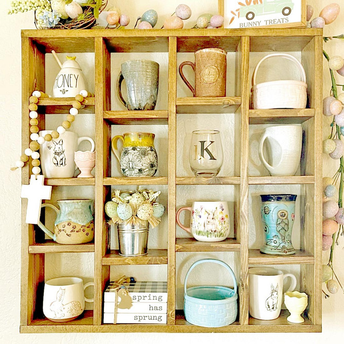 Полиця для чашок "Кармір" сієна Миколаїв - фото 1