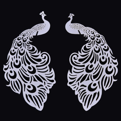 Рассадочные карточки Павлин 10 штук 5 на 10 см белый Киев - изображение 2