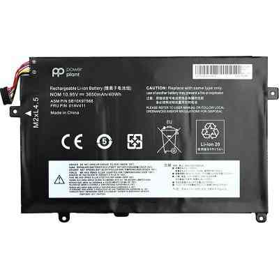 Аккумулятор для ноутбука Lenovo Thinkpad E470 (01AV411) 10.95V 3650mAh PowerPlant (NB480883) Винница
