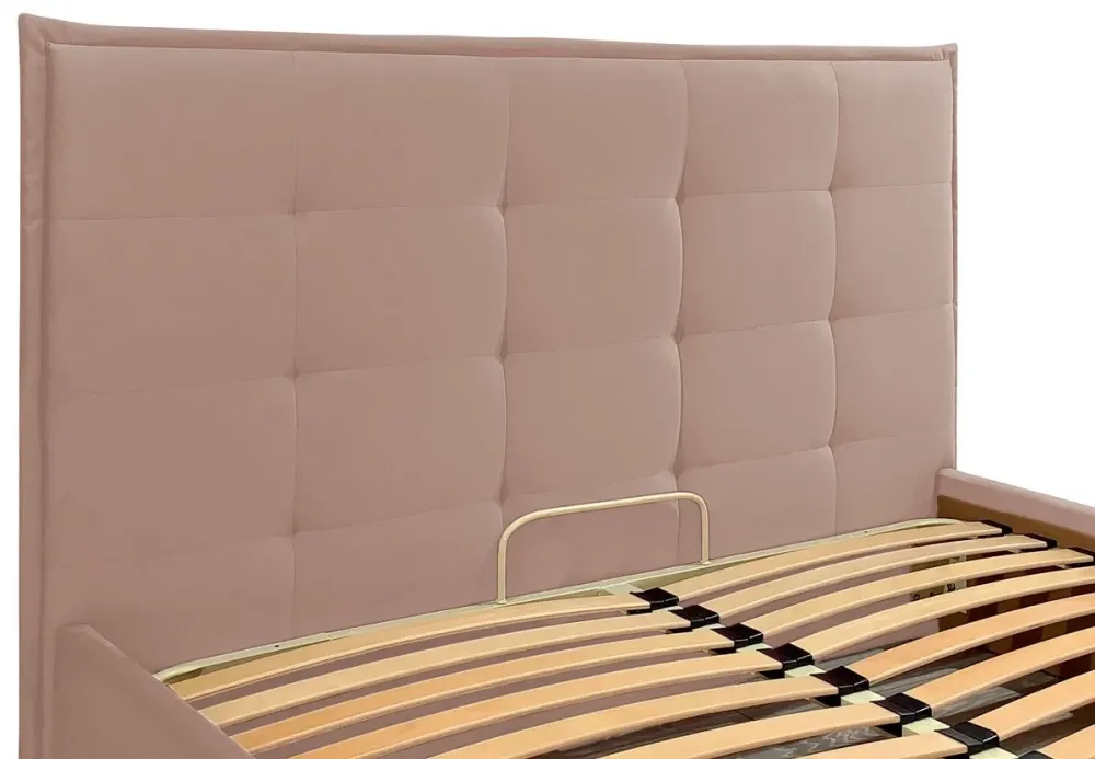 Кровать Двуспальная Moniсa Comfort 160 х 200 см Rosto 13 С подъемным механизмом и нишей для белья Бежевый Киев - изображение 2