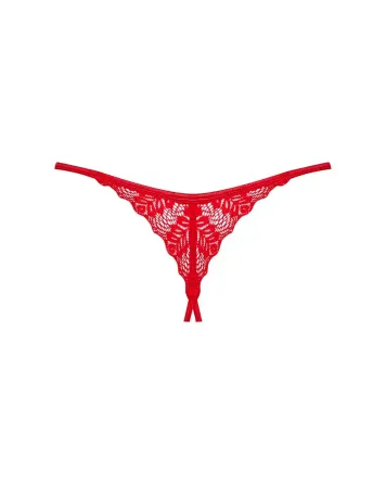 Трусики Obsessive Ingridia crotchless thong XL/2XL Львів