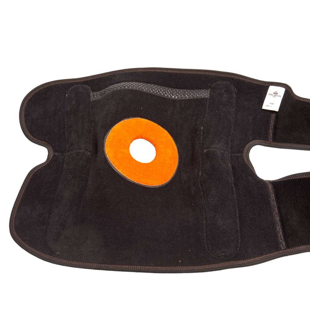 3-Tex роз'ємний наколінник з бічними вставками та поліцентричним шарніром Orliman 7120 Дніпро - фото 10