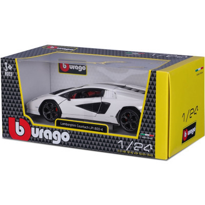 Машина Bburago Lamborghini Countach LPI 800-4 (біла, 1:24) (18-21102) Вінниця - фото 7