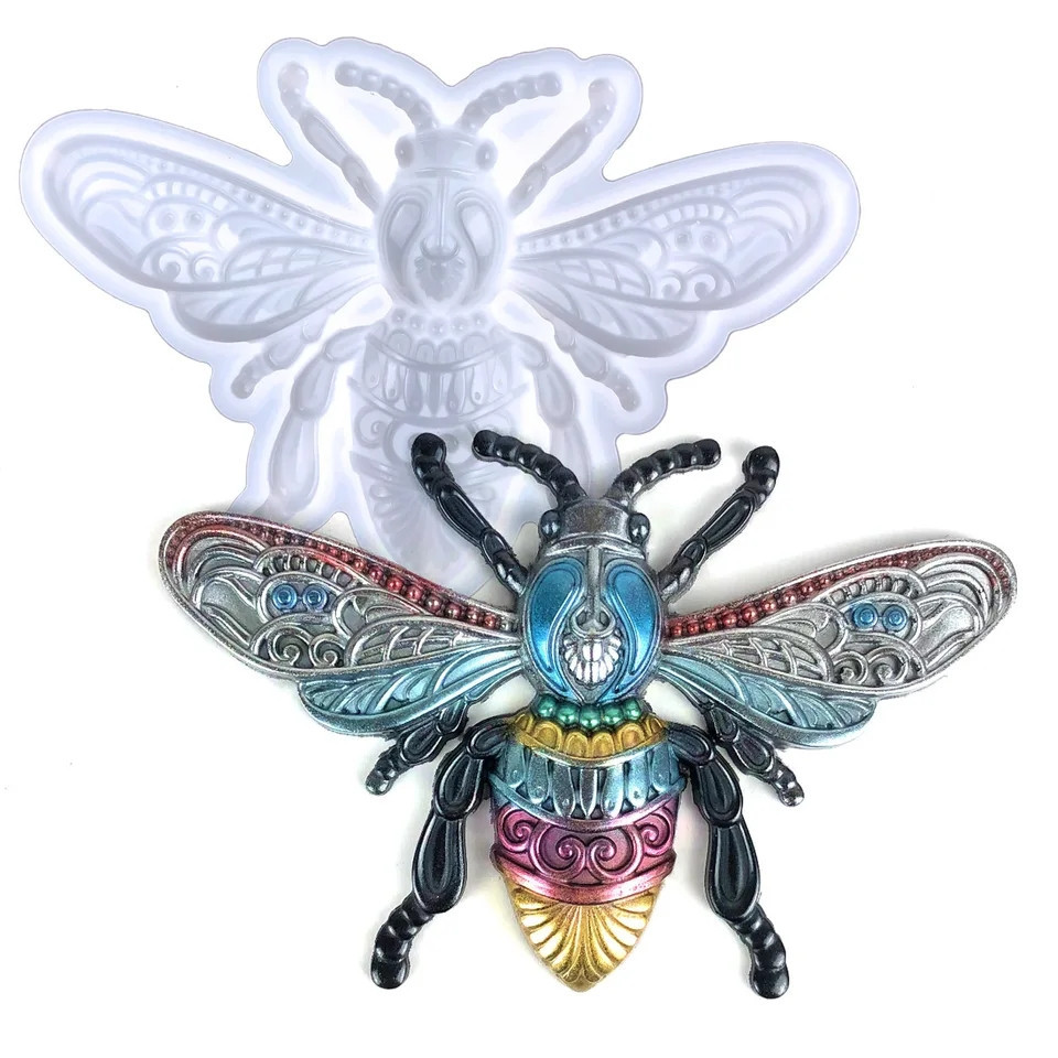 Молд силиконовый Пчела 162 на 109 мм белый Киев - изображение 1