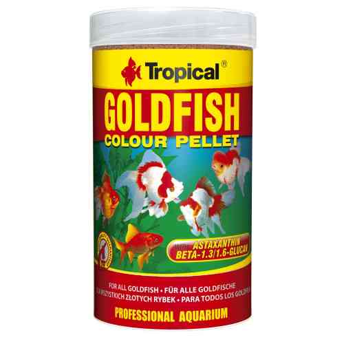 Корм Tropical Goldfish Color Pellet для золотих рибок гранули 90 г / 250 мл Киев