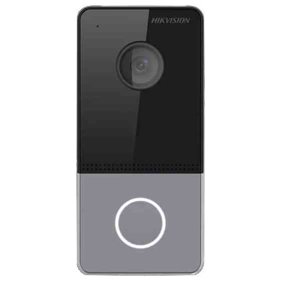 IP виклична панель Hikvision DS-KV6103-PE1 (С) сріблястий з чорним Харків