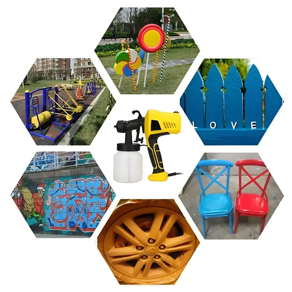 Краскопульт электрический 800мл, 500Вт, 3 режима распыления, Electric Paint Sprayer / Краскораспылитель ручной Киев - изображение 6