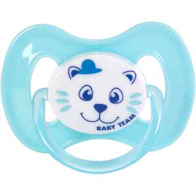 Пустышка Baby Team силиконовая,классическая, 0+ мес (3007_голубой) Винница