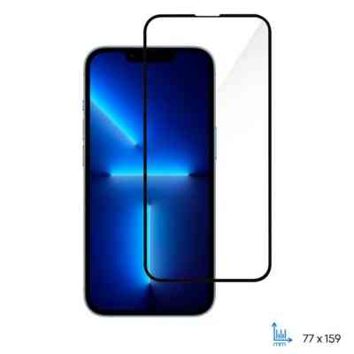 Стекло защитное 2E iPhone 13-13Pro 2.5D FCFG black (2E-IP-13-6.1-SMFCFG-BB) Винница