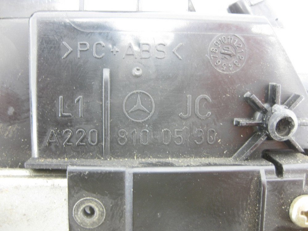 Mercedes-Benz  A2208100530 Механізм попільнички задніх лівих дверей S-class short W220 S-class long V220 Одеса - фото 10