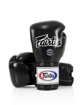 Боксерські рукавиці Fairtex BGV5 Black 10 унцій (бинти в комплекті) Каменское